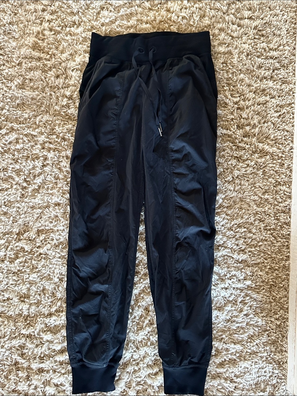 lululemon athletica Black Track Joggers